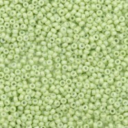 Miyuki rocailles Perlen 15/0 - Duracoat opaque fennel green 15-4473